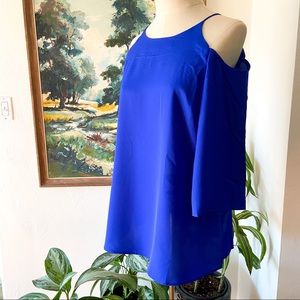 Daniel Rainn Blue Maternity Blouse